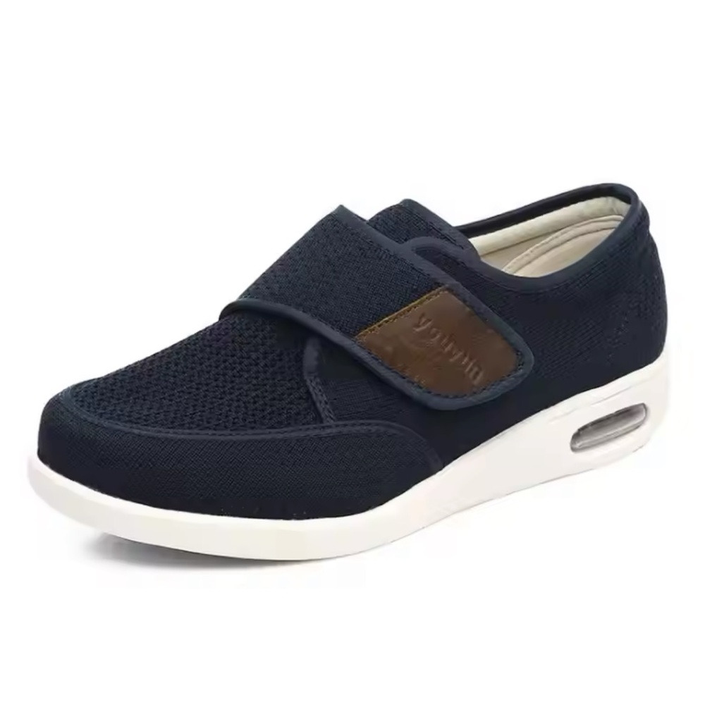 Mens Lightweight Walking Mesh Breathable Wide Strap Blue